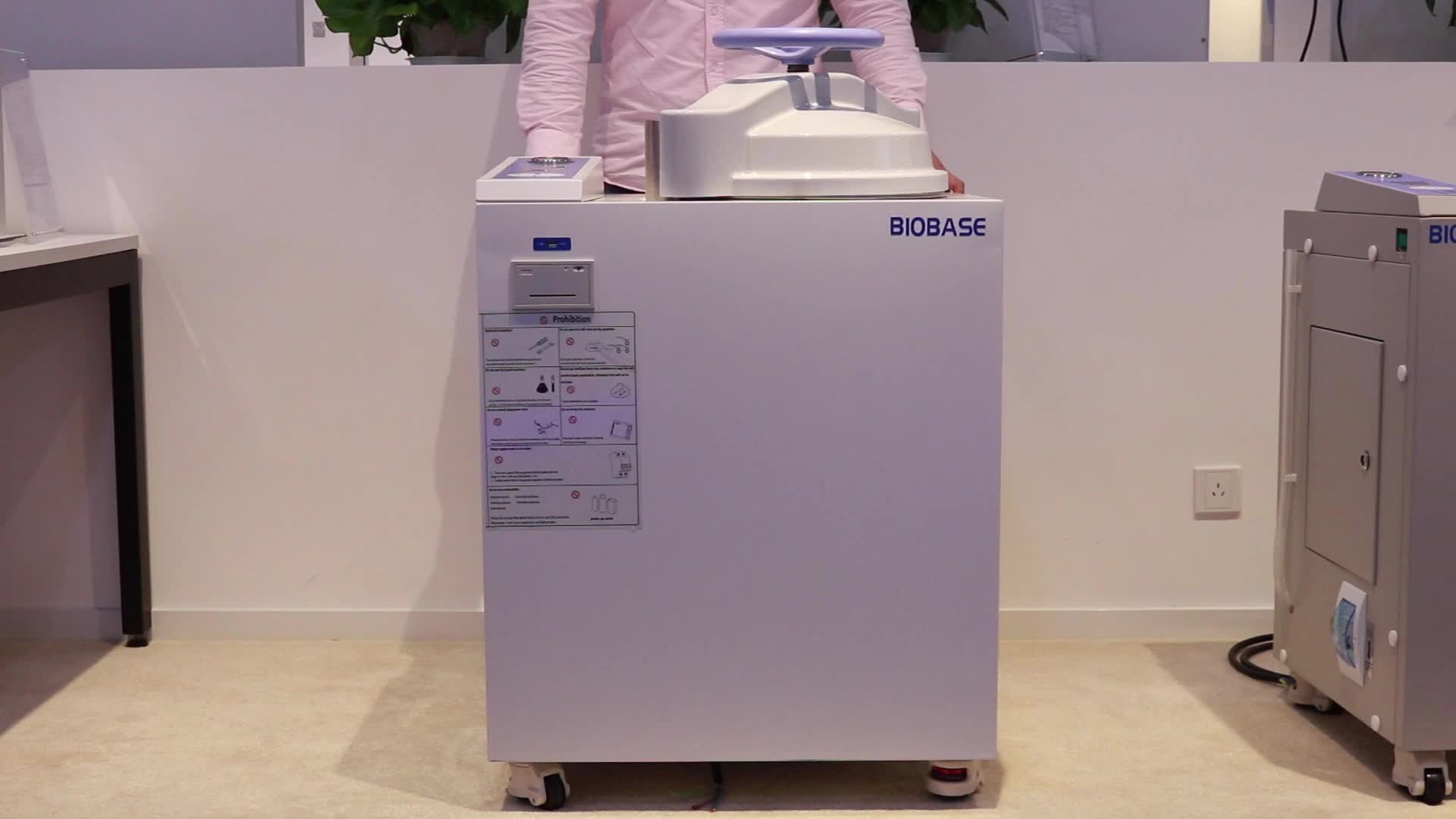 Ảnh Nồi hấp khử trùng thí nghiệm 100 lít BKQ-B100II Biobase 3